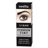 Venita Professional Eyebrow Tint - pudra 1,0 Juodas, 13 g