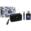 Versace Dylan Mėlyna Pour Homme rinkinys vyrams (EDT, 100 ml + EDT, 10 ml + kosmetinė)