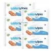 WATER WIPES WATERWIPES DRĖGNOS SERVETĖLĖS 6 PAKUOTĖS PO 60 VNT. BIODEGRADABLE