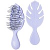 Wet Brush Wet Go Žalias Mini Detangler Lavender plaukų šepetys