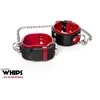 Whips Collections Grube skórzane kajdanki dla kobiet bdsm bondage