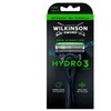 Barzdaskutė Wilkinson Sword „Hydro 3 Juodas Edition“ skustuvas + 1 galvutė