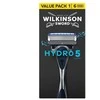Wilkinson Sword „Wilkinson Hydro 5“ skustuvas su 5 ašmenimis ir 6 kasetėmis