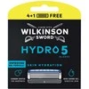 Wilkinson Sword Wilkinson „Hydro 5“ odos drėkinimo kasetė su 5 ašmenimis (5 vnt.)