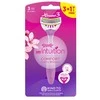Wilkinson Sword vienkartinis skustuvas moterims My Intuition Comfort Cherry Blossom 3 + 1 vnt.