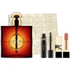 Yves Saint Laurent Opium rinkinys parfuminio vandens purškiklis 90 ml + tušas 2 ml + lūpų dažai 3,8 g