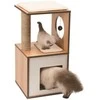 „Catit“ įbrėžimo stulpelis „Catit Vesper V-Box“, graikinis riešutas, S, 37 x 37 x 72,5 cm