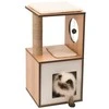„Catit“ įbrėžimo stulpelis „Catit Vesper V-Box“, graikinis riešutas, S, 37 x 37 x 72,5 cm