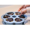 BEABA SILIKONINIS KŪDIKIO MAISTO KONTEINERIS MULTIPORTIONS, XL (6x150 ML), Mėlynas