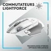 LOGITECH G502 X LIGHTSPEED Belaidė pelė žaidimams - Baltas/CORE - EWR2