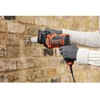 Black & Decker Juodas & Decker Smūginis gręžtuvas BEH850-QS 850W| Rechts-/Linkslauf 13mm SSBF