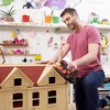 Black & Decker Juodas & Decker Akumuliatorinis trikampis šlifuoklis Juodas & Decker BDCDS18N-XJ; 18 V (be akumuliatoriaus ir pakrovėjo)