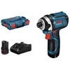 Bosch Akumuliatorinis smūginis suktuvas GDR 12V-105, 2x2.0Ah