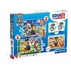 Clementoni Dėlionė Paw Patrol Edukit 4in1