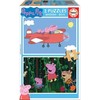 Educa dėlionė 2x16 vnt. - Kiaulytė Peppa