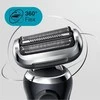 Barzdaskutė Braun Series 7 71-N7200cc Drėgno ir sauso skutimo skustuvas Juodas