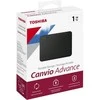 Išorinis kietasis diskas TOSHIBA Canvio Advance, juodas, 1TB