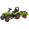Vaikiškas pedalinis traktorius Falk Claas FAL2040A, su priekaba, žalias