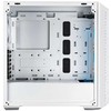 Cooler Master dėklas MasterBox 520 Baltas, ATX, be maitinimo, permatomas šonas, baltas