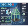 Šviečiantys perdirbti magnetiniai blokeliai 25 vnt GEOMAG GEO-328
