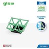 Šviečiantys perdirbti magnetiniai blokeliai 60 vienetų GEOMAG GEO-338