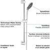 Grohe - 1-as reaktyvinis dušo komplektas su baru