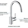 Chromuotas kriauklės maišytuvas labai jaučiasi - grohe - 32671002