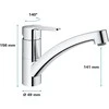 Grohe Start Eco virtuvinis maišytuvas, chromas