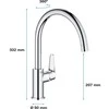 Grohe - Kriauklės vienakomandinis maišytuvas