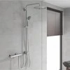 Grohe termostatinis dušo maišytuvas Tiksli tendencija, tvirtinimas prie sienos, apsauga nuo kryžminimo, 1/2 sriegio jungtis, chromas, 34229002