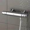 Grohe termostatinis dušo maišytuvas Tiksli tendencija, tvirtinimas prie sienos, apsauga nuo kryžminimo, 1/2 sriegio jungtis, chromas, 34229002