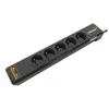 Infosec S5 USB NEO Juodas 5 x gniazdo jungiama į tinklą 230 V 1,5 m