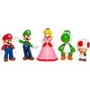 Jakks Pacific Nintendo - Super Mario ir draugai 2,5" figūrėlių rinkinys (5 vnt.) (400904)