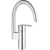 Virtuvės maišytuvas - Chromas - Aukštas snapelis - GROHE Wave Cosmopolitan - 32449001