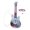 Lexibook ŠALDYTOJI KARALIENĖ - Šviečianti elektroninė gitara su akiniais ir mikrofonu