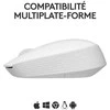 LOGITECH M171 Belaidė pelė - Baltas