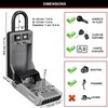 Master Lock Pagrindinė užrakto raktų dėžutė su nuimamu laikikliu 5482EURD