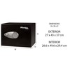 Master Lock Didelis seifas su el. kodine spyna X125ML