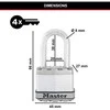 Master Lock laminuota pakabinama spyna M1EURDLFCC