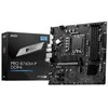 Pagrindinė plokštė MSI | PRO B760M-P | Procesorių šeima Intel | Procesoriaus lizdas LGA1700 | DDR5 DIMM | Atminties lizdai 4 | Palaikomos standžiojo disko sąsajos SATA, M.2 | SATA jungčių skaičius 4 | Mikroschemų rinkinys Intel B760 | mATX