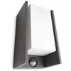 Sieninis lauko šviestuvas PHILIPS BRIDGE, IP44, 1 x E27, max 42 W, su judesio davikliu, 21,2x11,8 cm