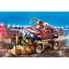 PLAYMOBIL – 70549 – 4x4 kaskadininkų šou bulius – mėlynas – mišrus – 970 g