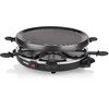 Princess rakletės grilis 800 W su 30 cm akmens plokšte 01.162725.01.001