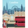 Tapymas pagal skaičius London 23525 Ravensburger
