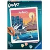 Tapymas pagal skaičius Sydney 24 x 30 cm 23526 Ravensburger
