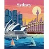 Tapymas pagal skaičius Sydney 24 x 30 cm 23526 Ravensburger