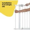 SAFETY 1ST apsauginės tvorelės pratęsimas Easy Close Metal plus Baltas 7 cm, 24204310