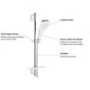 Grohe Vitalio Smartactive 130 Cube 3sr. dušo komplektas 600/175, chromas