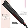 Revlon - „Smoothstay Heat Copper“ 25 mm plaukų tiesintuvas, juodas