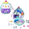 Mattel Polly Pocket Sniego pingvinų rinkinys su užrakinamu nameliu ir priedais ZA6050